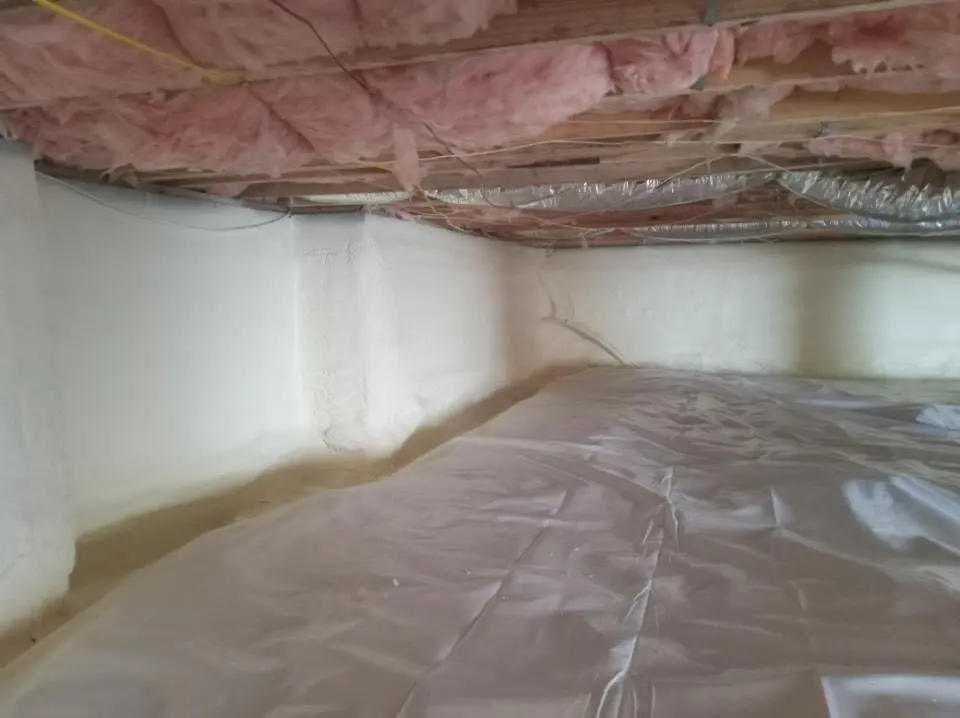 Crawl space encapsulation with closed-cell spray foam for Roof Maintenance in Azalea Park